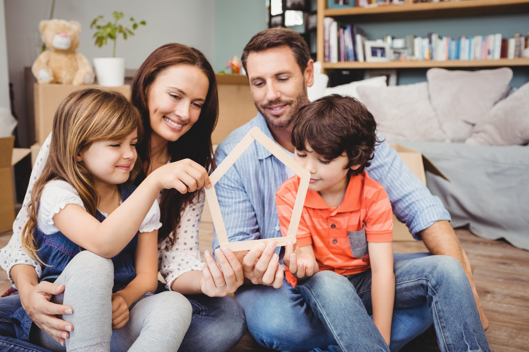 plan maison en famille